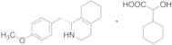 (R)-1,2,3,4,5,6,7,8-Octahydro-1-[(4-methoxyphenyl)methyl]isoquinoline a-Hydroxy-benzeneacetic Acid