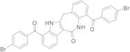 6,11-​Dihydro-indolo[3,​2-​c]​[1]​benzazepin-​12(5H)​-​one, 4,​10-​bis(4-​bromobenzoyl)​