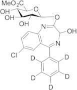 Oxazepam-D5 beta-D-Glucuronic Acid Methyl Ester