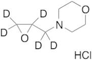 4-(Oxiranylmethyl)morpholine-d5 Hydrochloride