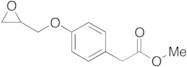 4-(2-Oxiranylmethoxy)benzeneacetic Acid Methyl Ester