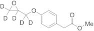 4-(2-Oxiranylmethoxy)benzeneacetic Acid Methyl Ester-d5