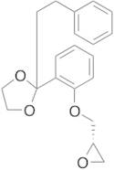 2-[2-[(2S)-2-Oxiranylmethoxy]phenyl]-2-(2-phenylethyl)-1,3-dioxolane