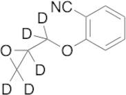 2-(2-Oxiranylmethoxy)benzonitrile-D5