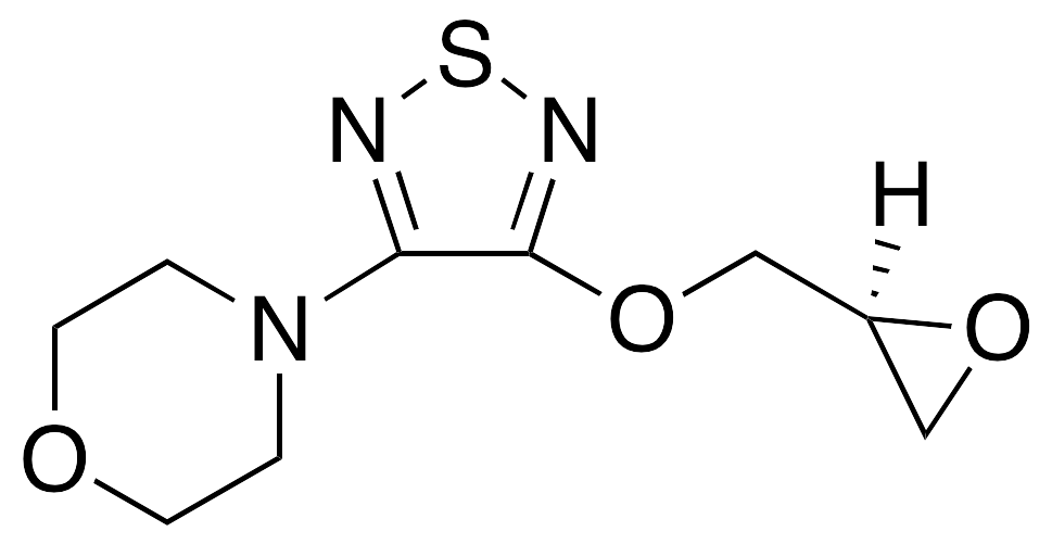 (S)-4-[4-(Oxiranylmethoxy)-1,2,5-thiadiazol-3-yl]morpholine