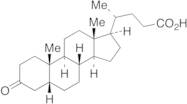 3-Oxo-5b-cholanoic Acid