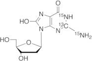8-Oxo-2’-deoxyguanosine-13C,15N2