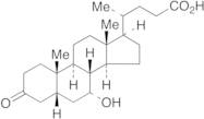 3-Oxo-7a-hydroxy-5b-cholanoic Acid