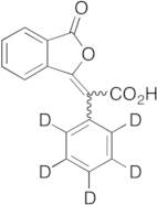2-(3-Oxoisobenzofuran-1(3H)-ylidene)-2-phenyl-d5-acetic Acid (E/Z Mixture)