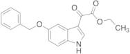 Alpha-​Oxo-​5-​(phenylmethoxy)​-​1H-​indole-​3-​acetic Acid Ethyl Ester