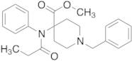 4-[(1-Oxopropyl)phenylamino]-1-benzyl-4-piperidinecarboxylic Acid Methyl Ester