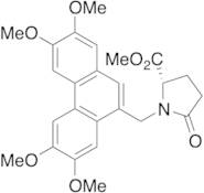 5-Oxo-1-[(2,3,6,7-tetramethoxy-9-phenanthrenyl)methyl]-L-proline Methyl Ester