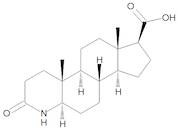 3-Oxo-4-aza-5a-androstan-17b-carboxylic Acid