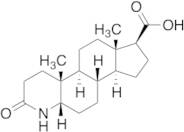 3-Oxo-4-aza-5β-androstan-17β-carboxylic Acid