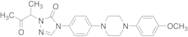 2-[2-(3-Oxobutyl)]-4-{4-[4-(4-methoxyphenyl)-piperazin-1-yl]-phenyl}-2,4-dihydro-[1,2,4-triazol-3-…