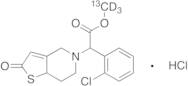 2-Oxo Clopidogrel-13C,d3 Hydrochloride(Mixture of Diastereomers)