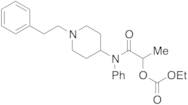 (1-Oxo-1-((1-phenethylpiperidin-4-yl)(phenyl)amino)propan-2-yl)carbonic Acid Ethyl Ester