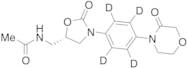 N-[[(5S)-2-Oxo-3-[4-(3-oxo-4-morpholinyl)phenyl]-5-oxazolidinyl]methyl]-acetamide-d4