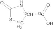(R)-(-)-2-Oxothiazolidine-4-carboxylic-13C3 Acid