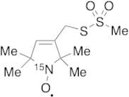 (1-Oxyl-2,2,5,5-tetramethyl-∆3-pyrroline-3-methyl) Methanethiosulfonate-15N