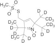 (1-Oxyl-2,2,5,5-tetraethyl-∆3-pyrroline-3-methyl) Methanethiosulfonate-d20, 15N