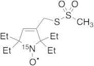 (1-Oxyl-2,2,5,5-tetraethyl-∆3-pyrroline-3-methyl) Methanethiosulfonate-15N
