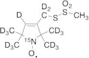 (1-Oxyl-2,2,5,5-tetramethyl-Delta3-pyrroline-3-methyl) Methanethiosulfonate-15N,d15