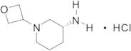 (3R)-1-(Oxetan-3-yl)piperidin-3-amine-hydrogen Chloride