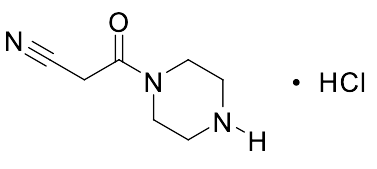 3-oxo-3-(piperazin-1-yl)propanenitrile hydrochloride
