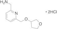 {6-[(Oxolan-3-yloxy)methyl]pyridin-2-yl}methanamine Dihydrochloride