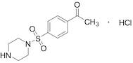 1-​[4-​(1-​Piperazinylsulfonyl)​phenyl]​ethanone Hydrochloride