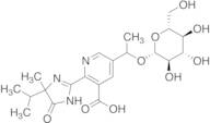 2-[4,5-Dihydro-4-methyl-4-(1-methylethyl)-5-oxo-1H-imidazol-2-yl]-5-[1-(β-D-glucopyranosyloxy)ethyl]-3-pyridinecarboxylic Acid