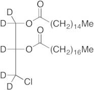 rac 1-Palmitoyl-2-stearoyl-3-chloropropanediol-d5