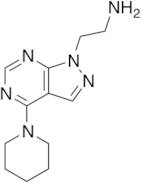 [2-(4-piperidin-1-yl-1h-pyrazolo[3,4-d]pyrimidin-1-yl)ethyl]amine