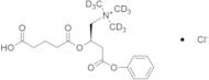 4-Phenoxy L-Glutaryl Carnitine-d9 Chloride