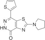 2-pyrrolidin-1-yl-7-(2-thienyl)[1,3]thiazolo[4,5-d]pyridazin-4(5h)-one