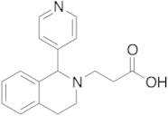 3-[(1-Pyridin-4-yl)-3,4-dihydroisoquinolin-2(1H)-yl]propanoic Acid