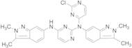 N2-(2-Chloropyrimidin-4-yl)-N2,N4-bis(2,3-dimethyl-2H-indazol-6-yl)pyrimidine-2,4-diamine