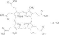 Pentacarboxylporphyrin 1 Dihydrochloride-15N4