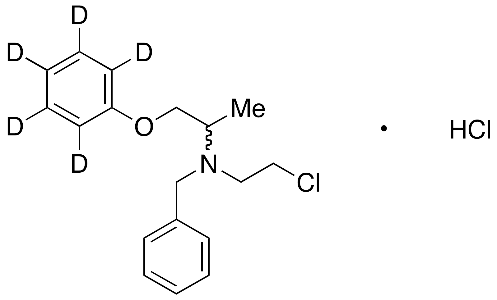 Phenoxybenzamine-d5 Hydrochloride