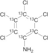 2,3,4,5,6-Pentachlorobenzeneamine-13C6