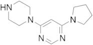 4-(Piperazin-1-yl)-6-(pyrrolidin-1-yl)pyrimidine