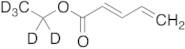 (2E)-2,4-Pentadienoic Acid Ethyl Ester-d5