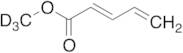 (2E)-2,4-Pentadienoic Acid Methyl Ester-d3