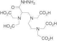 N4,Nα,Nα,Nε,Nε-[Pentakis(carboxymethyl)]-N4-(carboxymethyl)-2,6-diamino-4-azahexanoic Hydrazide