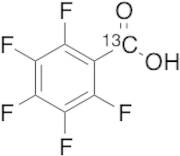 Pentafluoro-benzoic-carboxy-13 C Acid