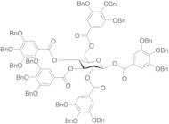 1,2,3,4,6-Penta-O-(3,4,5-tri-O-benzylgalloyl)-β-D-glucopyranose