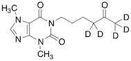 Pentoxifylline-4',4',6',6',6'-d5