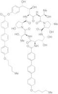 Ophenyl-[4”-(Pentyloxy)[1,1’:4’,1”-terphenyl]-4-yl]carbonyl] Anidulafungin