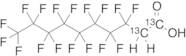 2-Perfluorooctyl-[1,2-13C2]-ethanoic Acid